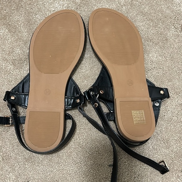 black women’s sandals! size 38 (7.5)! - Picture 3 of 3